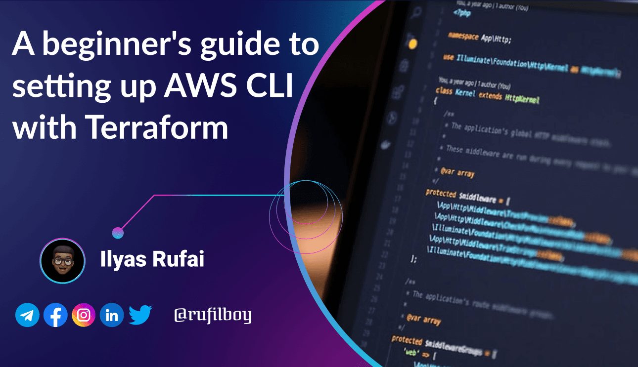A beginner's guide to setting up AWS CLI with Terraform
