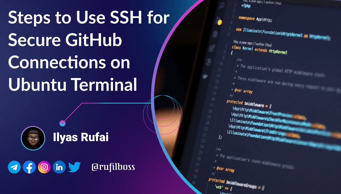 Steps to Use SSH for Secure GitHub Connections on Ubuntu Terminal